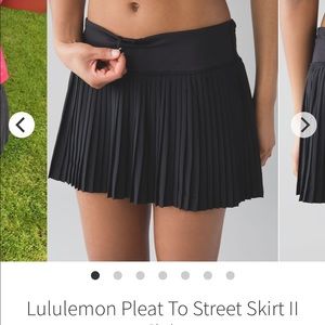 Black Pleat to Street Skirt